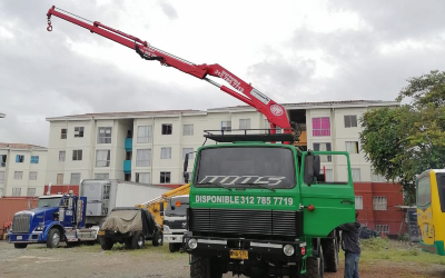 Grua Planchón